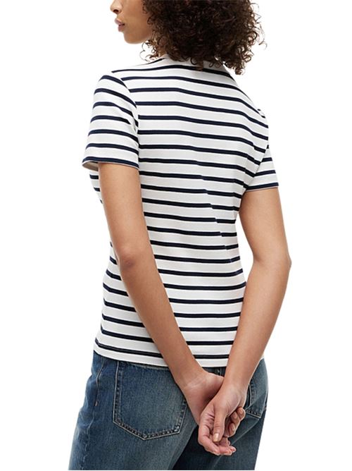 T-shirt slim fit a righe Tommy Hilfiger | WW0WW4058703L